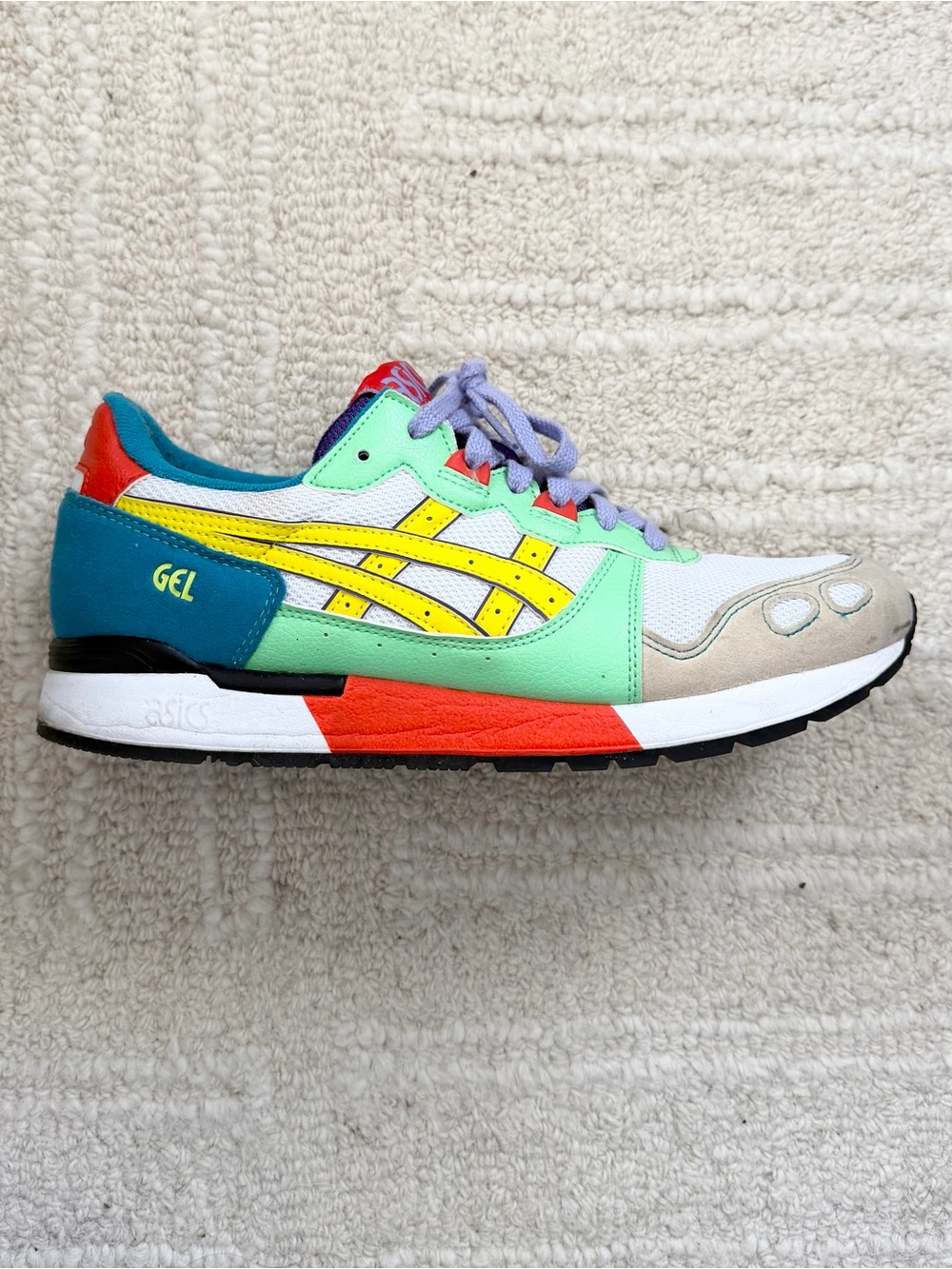 ASICS GEL Runner Multicolor Women's Sneaker - Mint/Yellow/Teal